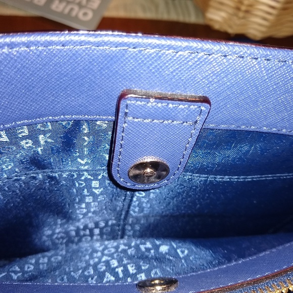 BNWtags,Kate Spade♠️ evangelie bag.  oceanicblu - Picture 3 of 8